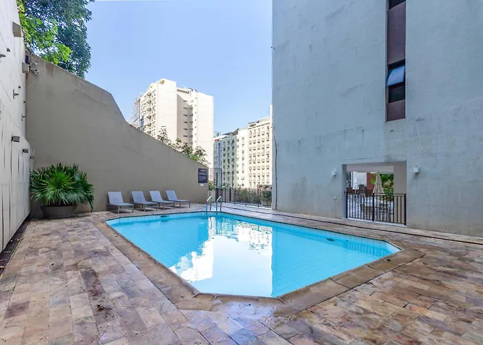 Residence Real Copacabana - 120 - Piscina, Academia E Varanda Com Vista Rio de Janeiro